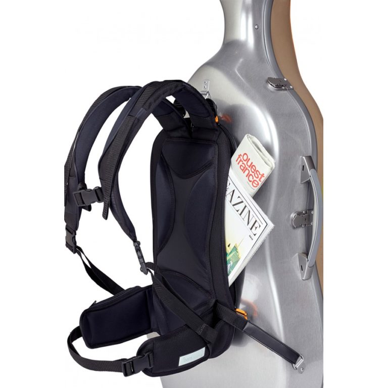 Sac à Dos Étui Pour Violon 4/4 - Léger Et Protecteur, Doublure Rouge, Tissu Oxford Et Mousse - Pour Étudiants Et Musiciens